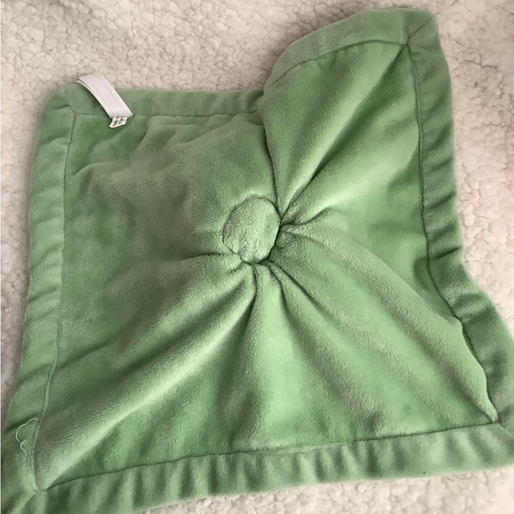 Carters Elephant Lovey Plush Security Blanket Green Grey - Picture 4 of 4